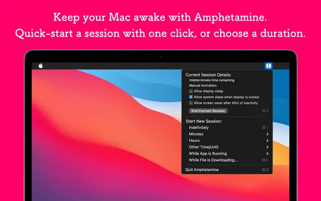 Amphetamine screenshot 1