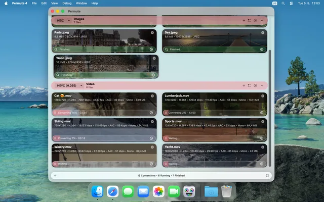 Permute screenshot 1