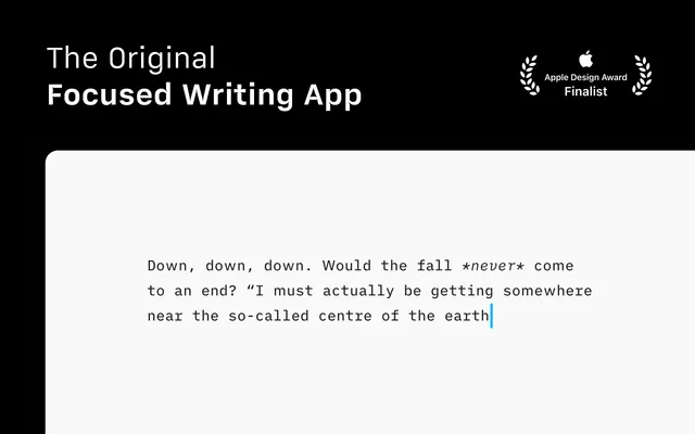 iA Writer screenshot 1